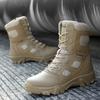 Herrenstiefel Winter Herren Kampfstiefel Taktische Stiefel Knöchel Arbeitssicherheitsschuhe Spezialkräfte Armeestiefel Herren Wasserdicht Motorradschuh