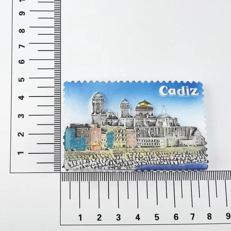 Spain Tourism Souvenirs Fridge Magnets Toledo Castillo De San Servando Valencia Bartolo Apartment Travelling Fridge Stickers
