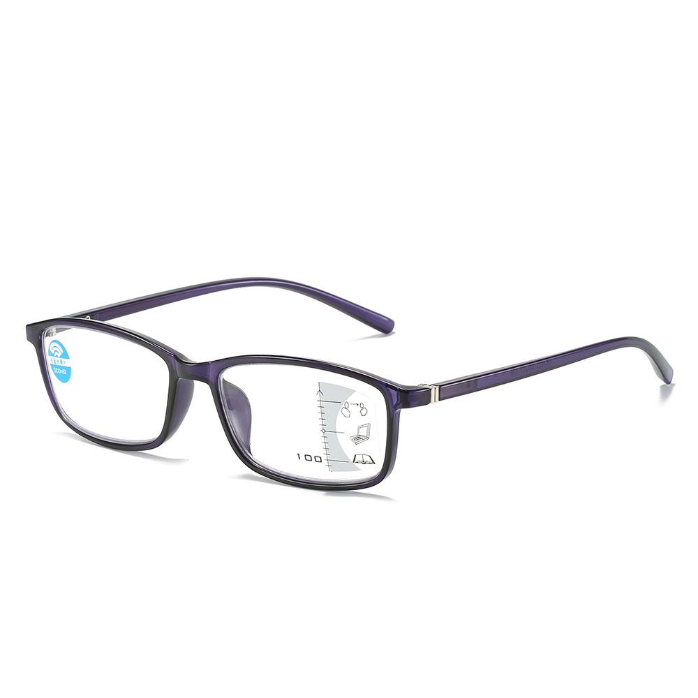 Multi-Focus Reading Glasses Anti-Blue Light Men'S Far And Near Reading Glasses Women'S Stall