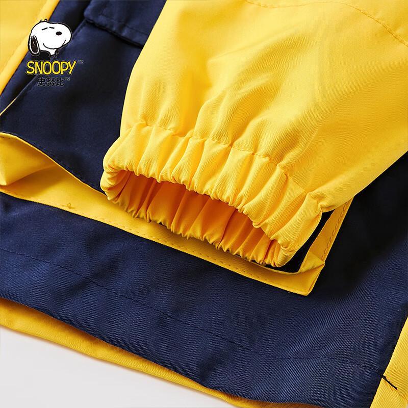 Snoopy Color Block Hooded Jacket