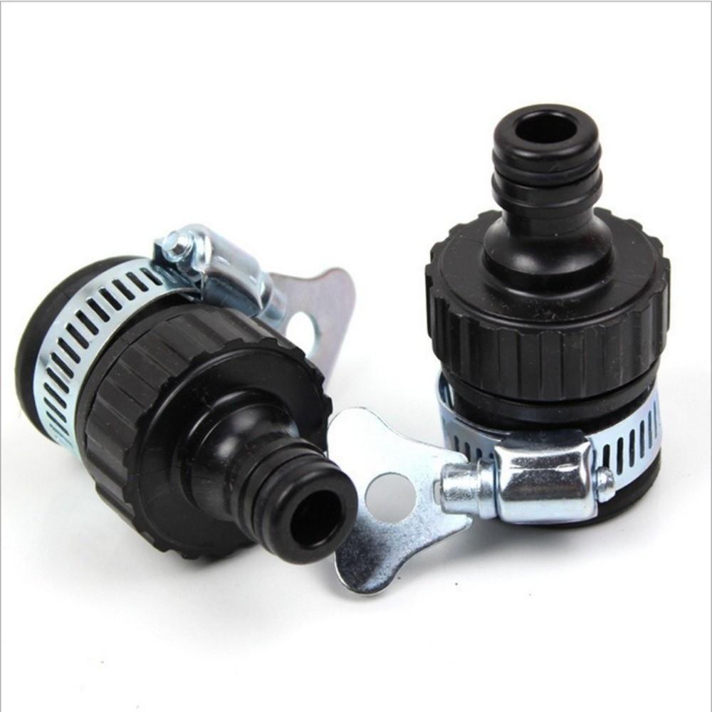 

Non-slip Water Faucet Adapter Adjustable Plastic Hose Fitting Car Wash Faucet Garden Irrigation 1pcs чорний