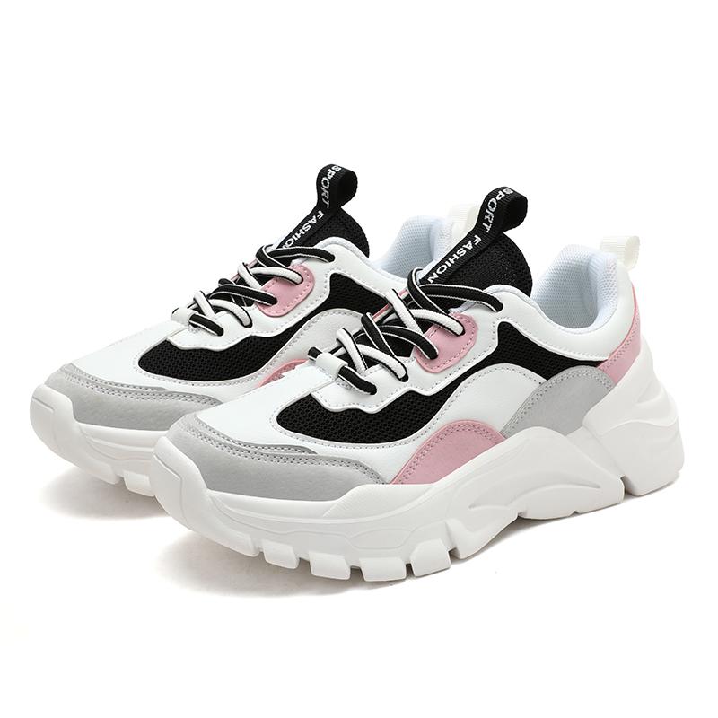 Fashion Women's Sports Shoes Top Selling Breathable Fashion Lace Up Versatile Low Top Casual Shoes Elevated Versatile Casual Shoes