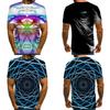 Lebhaftes Lustiges Hypnose 3D T-Shirt Für Männer Und Frauen Mit Weichen Lässigen Kurzen Ärmeln