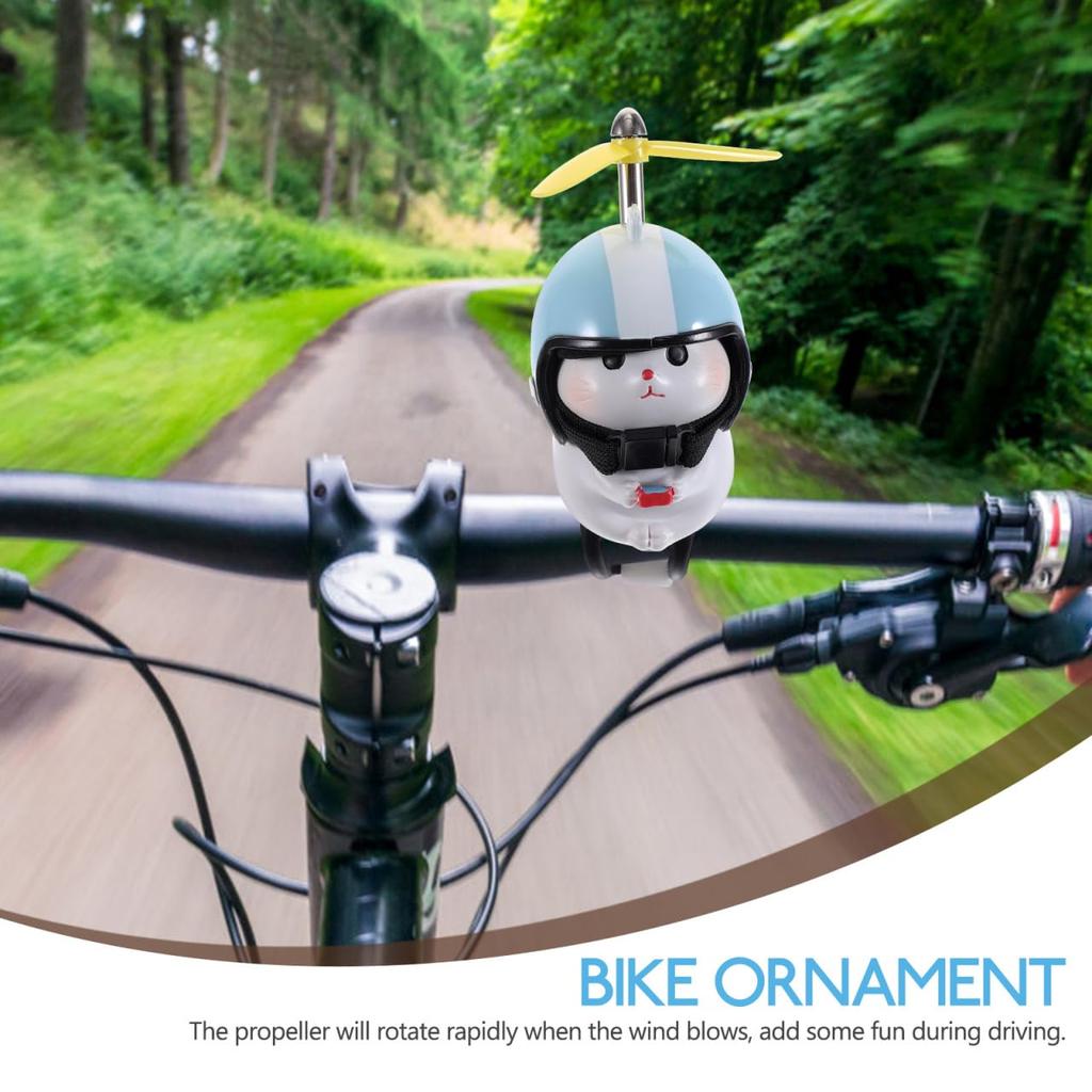 GANAZONO Cat Decoration Car Decoration Cat Bicycle Accessories Cat Horn Cat Figurine Electric Scooter