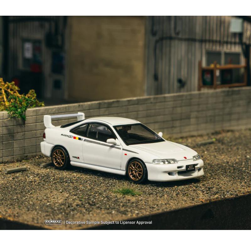 Tarmac Works 1:64 TW Honda Integra TYPE R DC2 MUGEN Championship White Alloy Car Model Chase