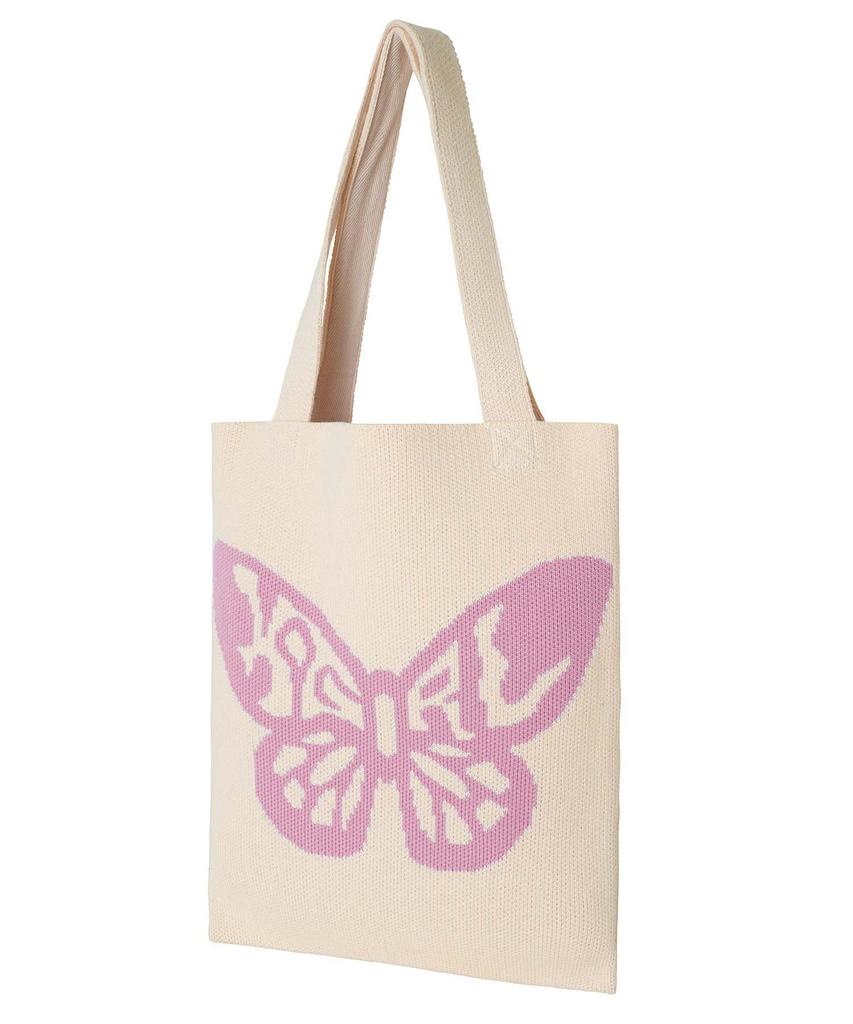 X-girl Butterfly Knit Tote Bag