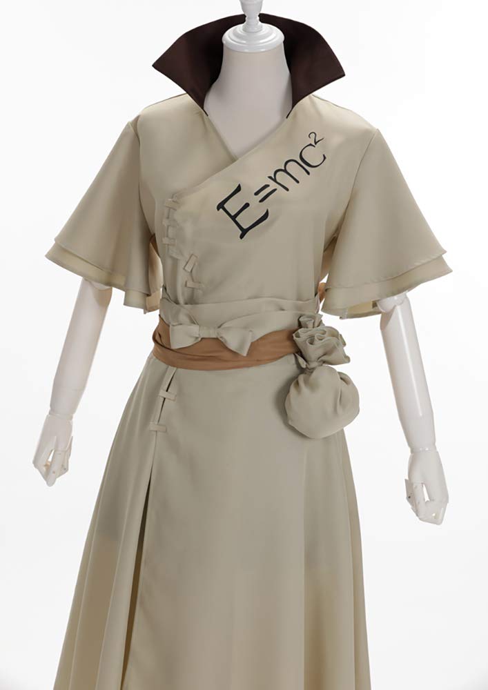 SCLYX Senku Ishigami Cosplay Costume, 5-Piece Set, Perfect for Halloween, Adults, Events, and Entertainment, #20303 (L)