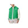 Levis FW22 Single-Breasted Letter Logo Embroidered Polo Baseball Jacket Unisex Jacket Green A5171-0003