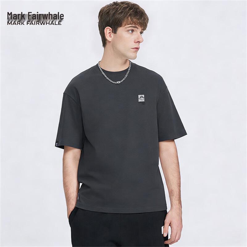 Mark Huafei Men s 10A Antibacterial Embroidered Short Sleeve T-Shirt 3XL