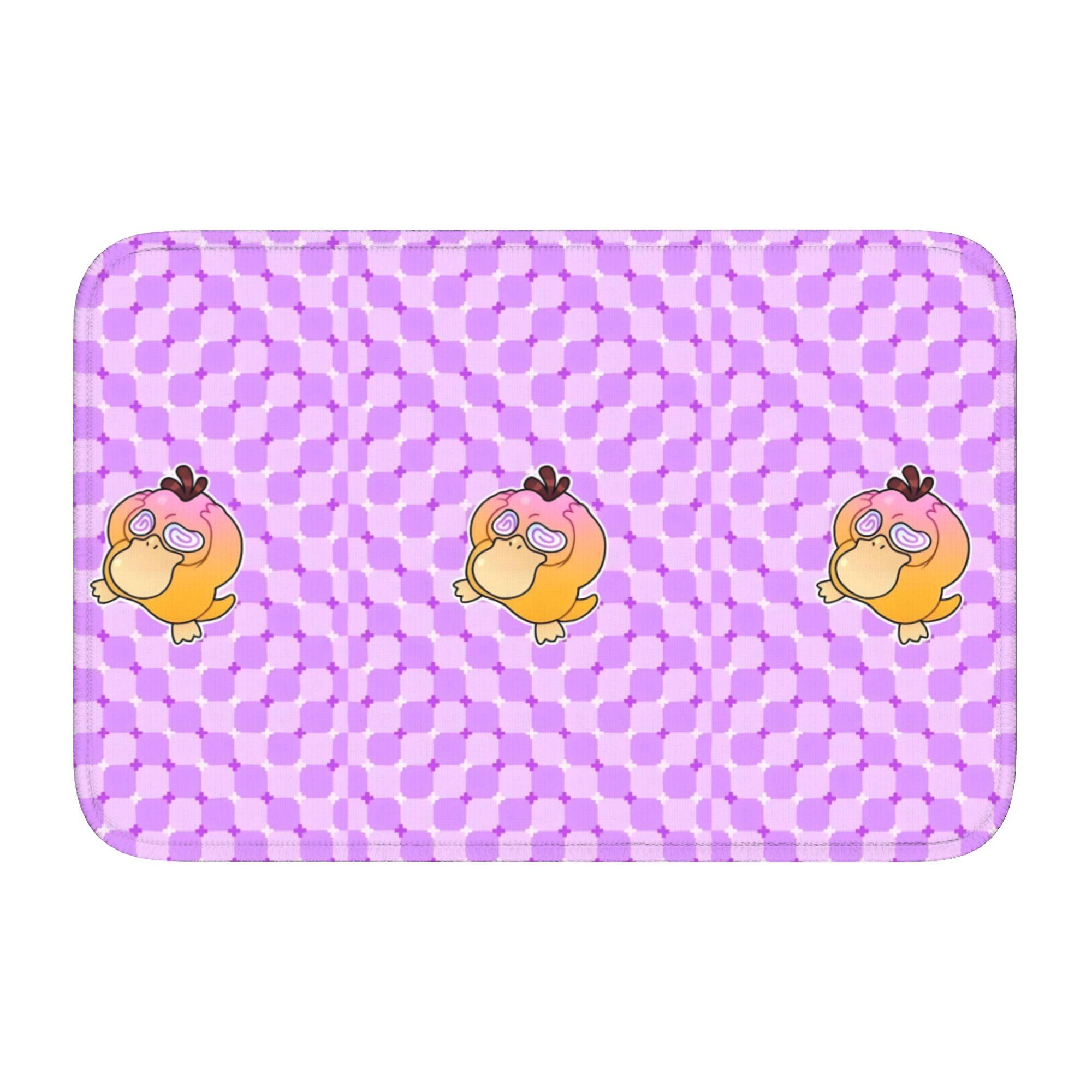

Bikachus Front Floor Door Entrance Welcome Mats Indoor Series Video Games Kitchen Bathroom Doormat Bedroom Carpet Rug Footpad 60cm x 90cm