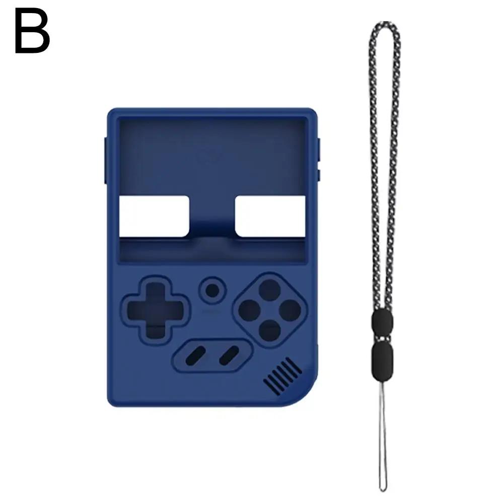 

Для ANBERNIC RG35XX Plus М який силіконовий чохол Ручний м який протиударний чохол Ігрова портативна консоль Аксесуари для консолі Консоль Падіння Гра Z5D3