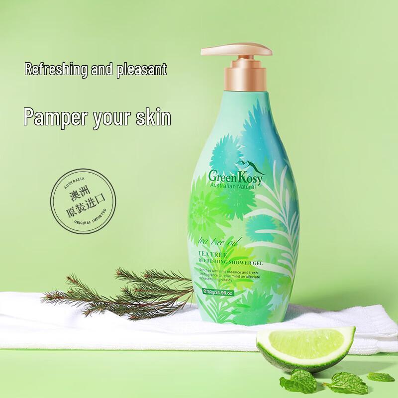 Green Valley Tea Tree Refreshing Shower Gel