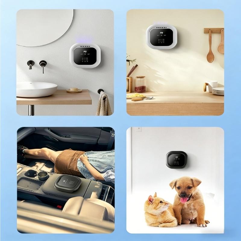 Small Bedroom Cleaner Purifying Device Energy Efficient Kitchen Air Purifying Machine ABS Texture for Car and Home