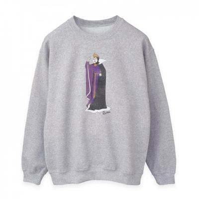 Snow White And The Seven Dwarfs Womens/Ladies Classic Evil Queen Heather Sweatshirt