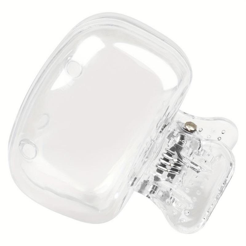 10 farger reisetannbørstehodedeksler Tannbørstebeskytterhette Brush Pod Case Beskyttende bærbar plastklips for husholdningsreiser