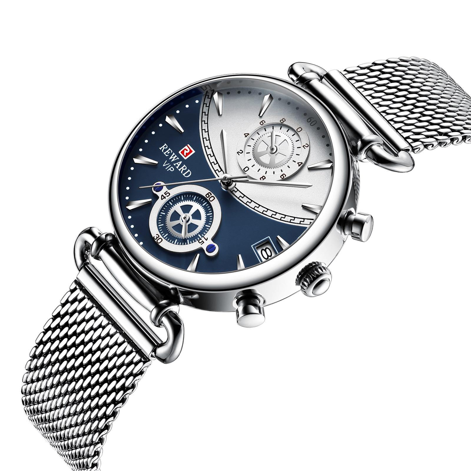 

Новые часы для пар Reward, модные трендовые часы для пары, студенческие водонепроницаемые кварцевые часы, часы для пар