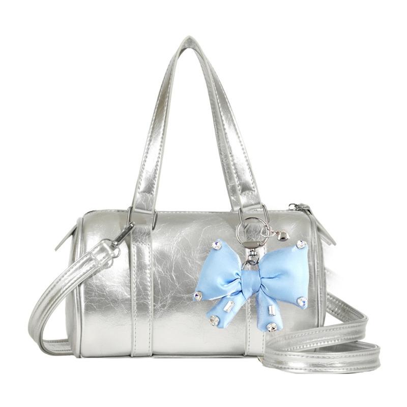 Elegant Butterfly Bowknot Keychain with Sparkling Rhinestones Detail Sturdy Alloy Construction Pendant Trendy Women