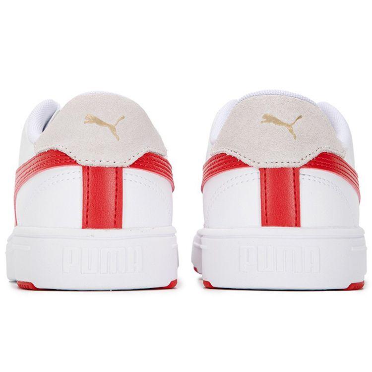Puma Serve Pro Lite White High Risk Red Unisex Sneakers Team-Gold 374902-19