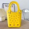 EVA Waterproof Beach & Travel Bag: Portable, Outdoor Storage & Shopping Basket