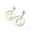 RUI RUI YU 1 Pair Of Women's Alloy Earrings Pearl Geometric Street Fashion Earrings
