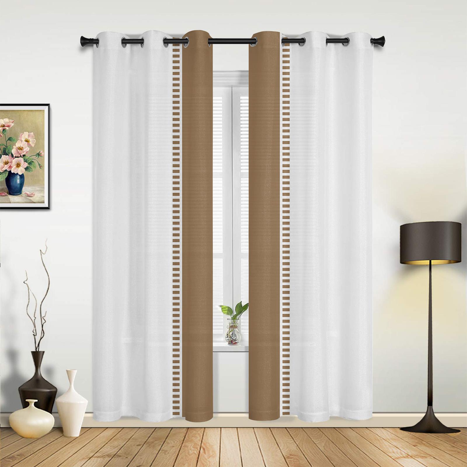 

Синие полосы Текстура Белые шторы для спальни Гостиная Шторы Кухня Детская комната Оконные шторы Современный домашний декор 135W x 215H(cm) x1