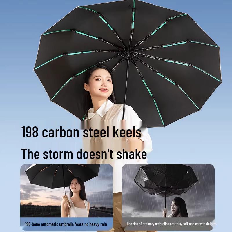 Women's UV-Protection Sun and Rain Mini Umbrella – Lightweight, Compact, Dual-Use Five-Fold Design