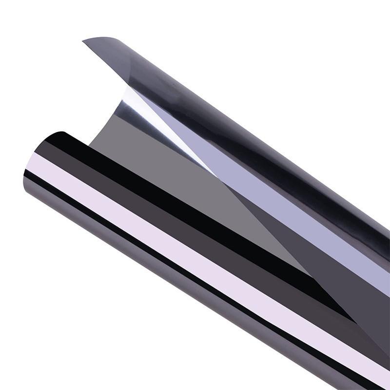 Mirror One Way Window Film Uv Reflective Privacy Tint Foil Home Sticker Glass