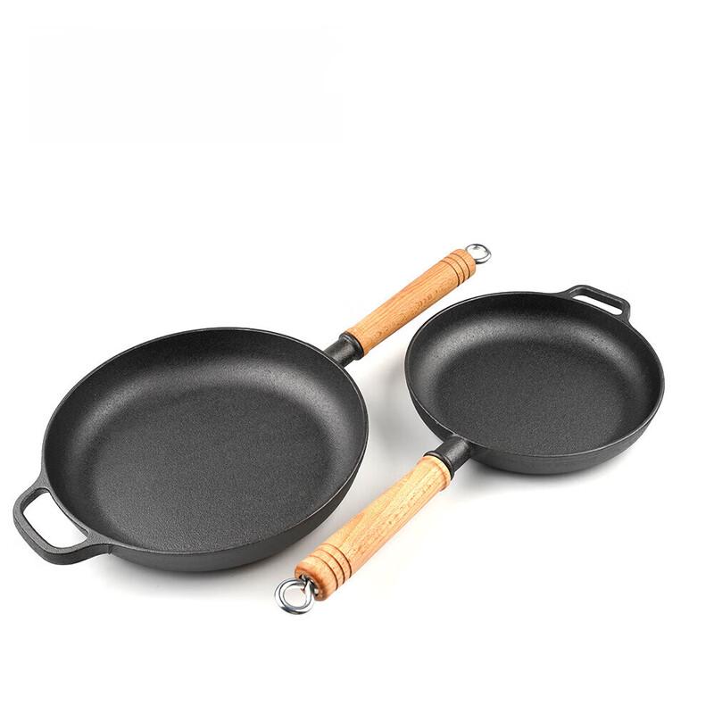 Yoshida Takumi 28cm Cast Iron Frying Pan with Glass Lid