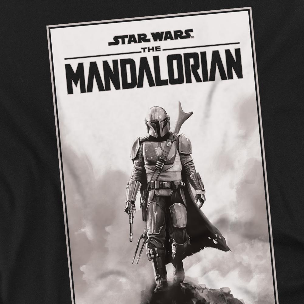 Star Wars: The Mandalorian Unisex Adult Poster Long-Sleeved T-Shirt