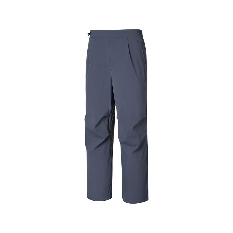 Skechers Solid Color Loose Straight Leg Breathable Casual Pants Men bottoms P325M147-026R M