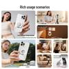Magnetic Phone Holder L22P: 3-in-1 Fill Light, Makeup Mirror, and Desktop Live Streaming Stand.