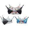 Hamster Beds Warm Soft Nest Hanging Rodent Cage House Printed Hammock for Rats Guinea Pig Small Animal Sleeping Bag Accessories