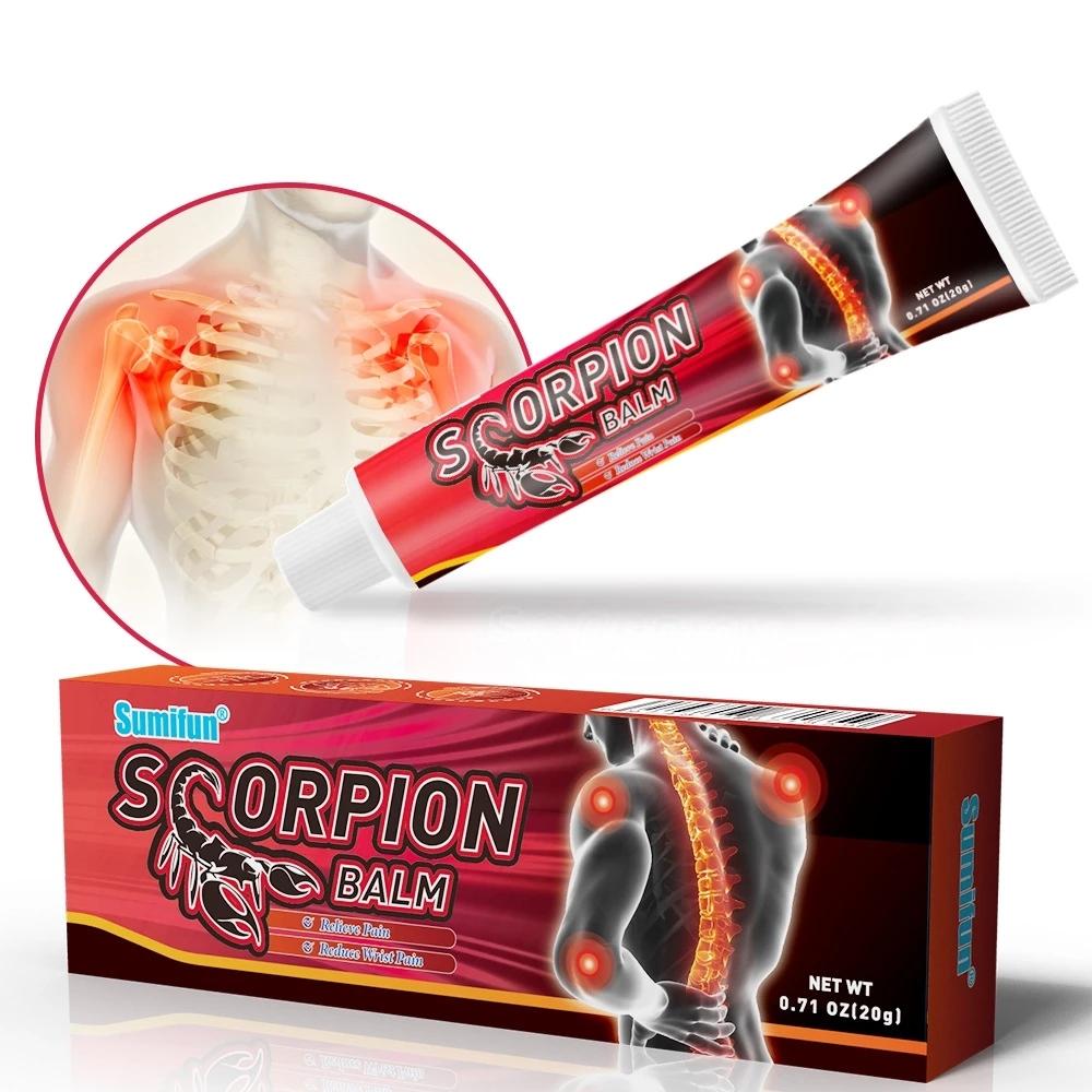 New Design Scorpion Venom Pain Relief Ointment Joint Knee Back Muscle Analgesic Treatment Cream 20g 20g