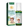 Spray Bebê Impermeável Exterior Fragrância Suave Borrifador Protetor Solar Lavável Ingredientes Naturais Sprays Anti-Sol para