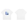 Trendige Marke PALACE Unterwasser-Dreieck-LOGO aufgedrucktes Herren- und Damen-Streetwear Hip Hop lockeres lässiges Sommer-Kurzarm-T-Shirt t