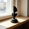 Nostalgie Abstract Face Art Sculpture, 3D Printed Minimalist Table Ornament, Modern Human Statue for Living Room, Office, Shelf, Coffee Decor