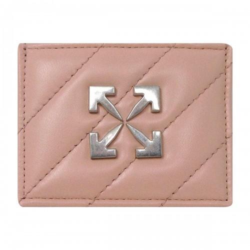 Off-White Jackhammer Logo Leather Card Holder