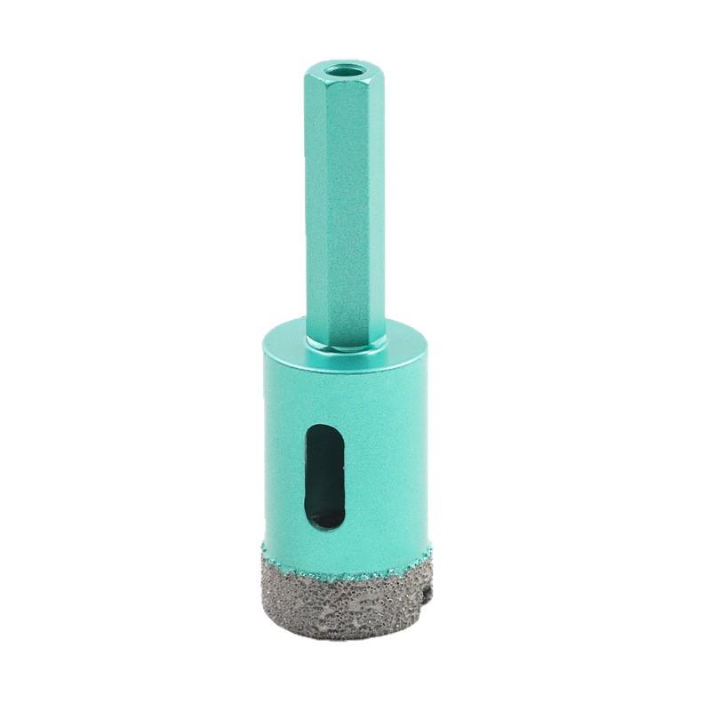 Diamond-Coated Hex Shank Tile & Stone Drill Bit for Ceramic, Marble, and Granite