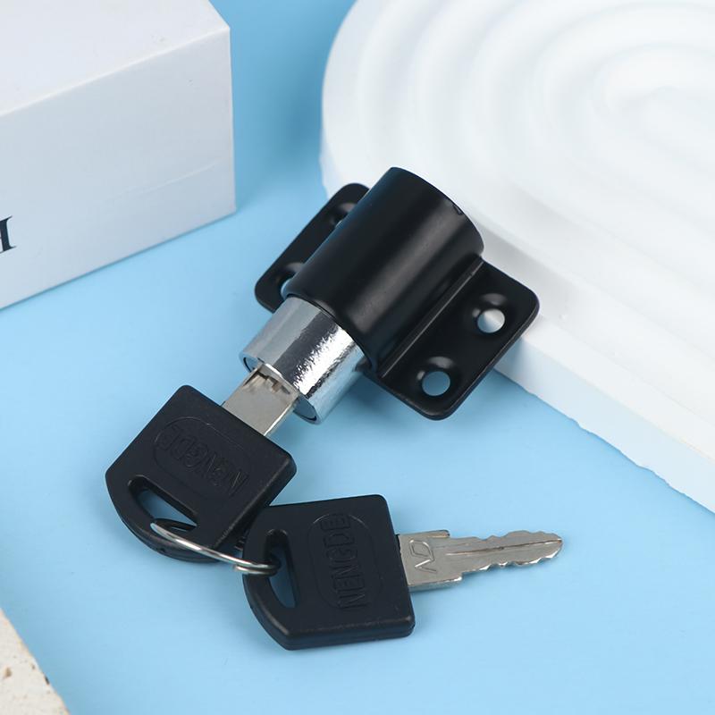 2 Keys 1 Set Sliding Door Window Locks With Baby Child Safety Protection Door Security Lock Catches Push-Pull Window Limiter