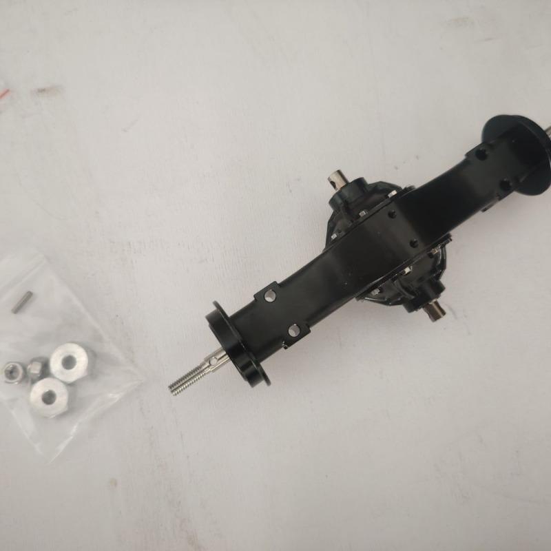 Full Metal 8X8 Axle Front Rear Through Axles for 1/14 Tamiya RC Truck SCANIA 770S VOLVO Mercedes-Benz ACTROS 3363 MAN Car Parts