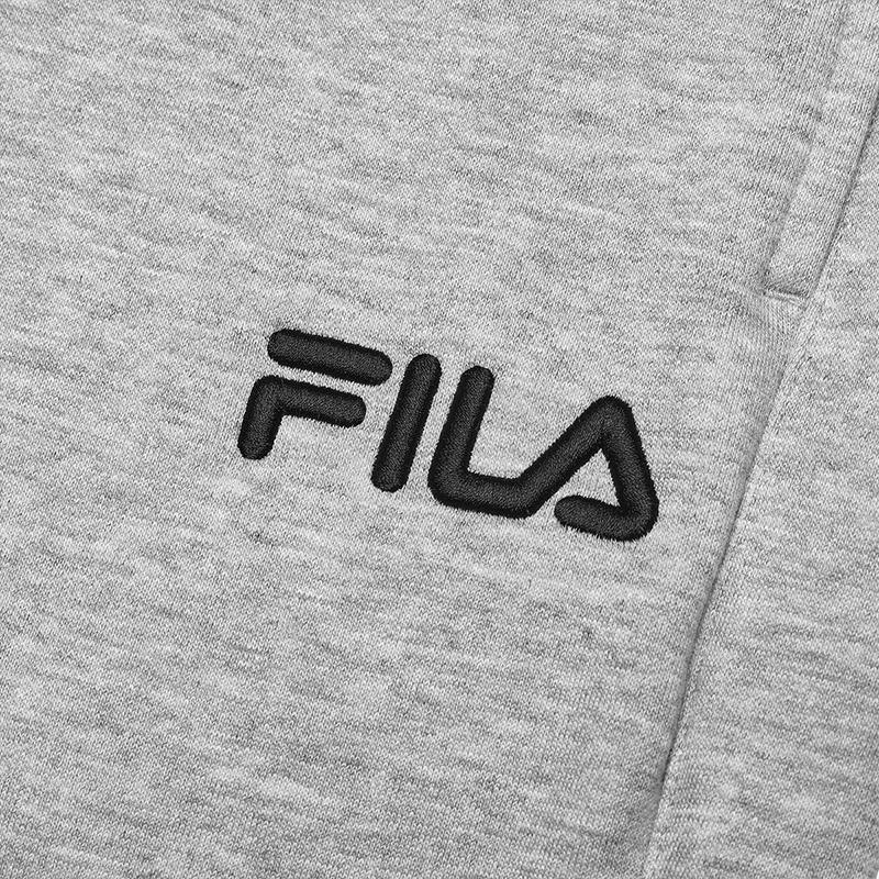 New FILA Knitted Sports Pants Men's Mist Heather Gray F51M449601FMG