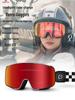 Smart Color-Changing Anti-Fog Polarized Motorcycle Goggles with Wind, Sand, and UV Protection