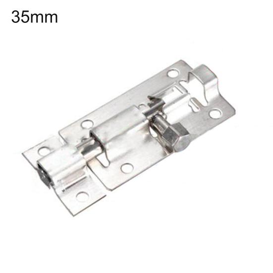 1 Pc Stainless Steel Door Latch Barrel Bolt Latch Hasp Stapler Gate Safety Lock