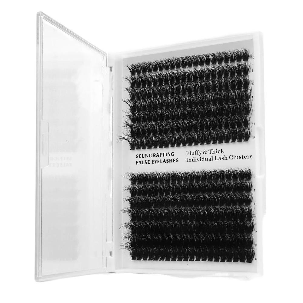 

Объемные пучки накладных ресниц, пушистые одинарные пучки, пучки 60D 80D, густые пучки ресниц, для дома 60&80D