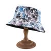 Spring And Summer Sun Hat Vacation Travel Double-Sided Sun Hat Face Small Print Leisure Bucket Hat