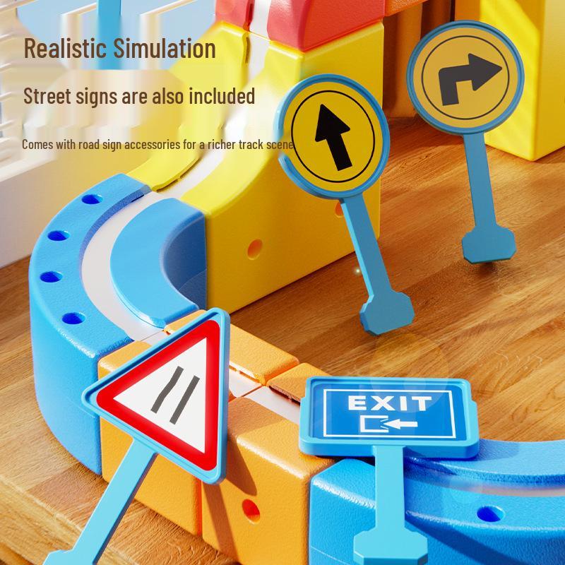 Magnetic Anti-Gravity Electric Train Set for Kids - Educational High-Speed Rail Toy for Boys and Girls