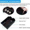 Center Console Organizer Tray for  Kia Sportage NQ5 Armrest Storage Box Secondary Insert Tray Coin Container ABS Material