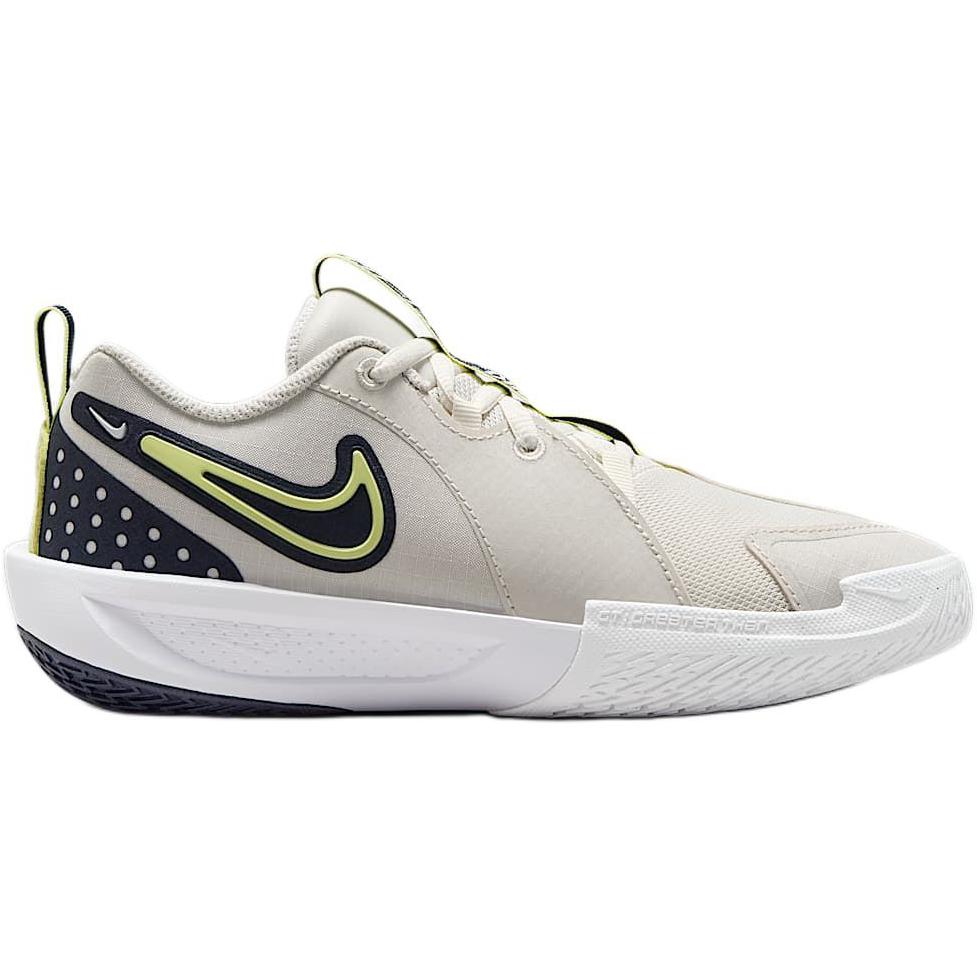 Nike GT Cut 3 GS Phantom Light Lemon Twist Kids Sneakers Cream Obsidian White FD7033-005