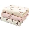 90x50cm/180x100cm Little Bear 100% Cotton Printed Knitted Fabric For Children's Clothing, Hoodies Handmade DIY Fabrics YHTJ0088