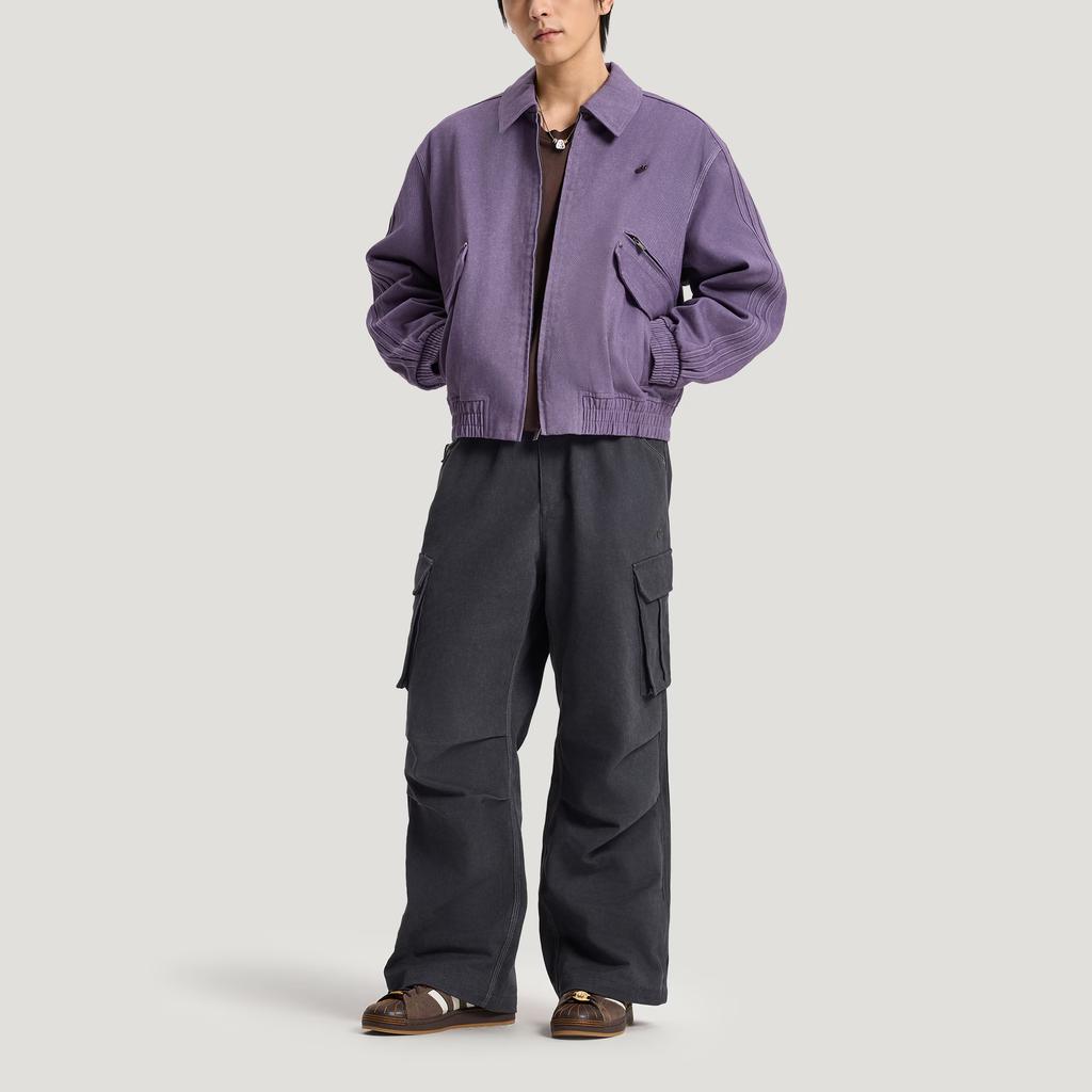 Adidas Originals FW25 Woven Jacket Striped Long Sleeve Men Jacket KR5052